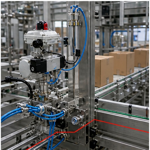 Packaging machine process valve application