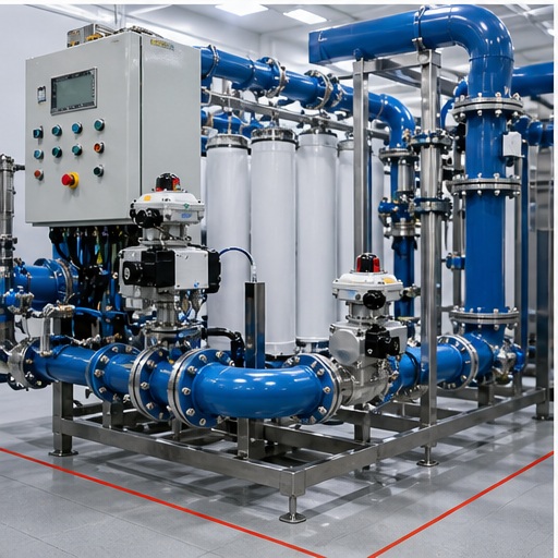 Water treatment process valve application
