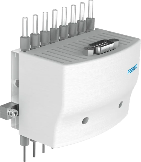 Festo dispense and pipette head for precise liquid handling applications
